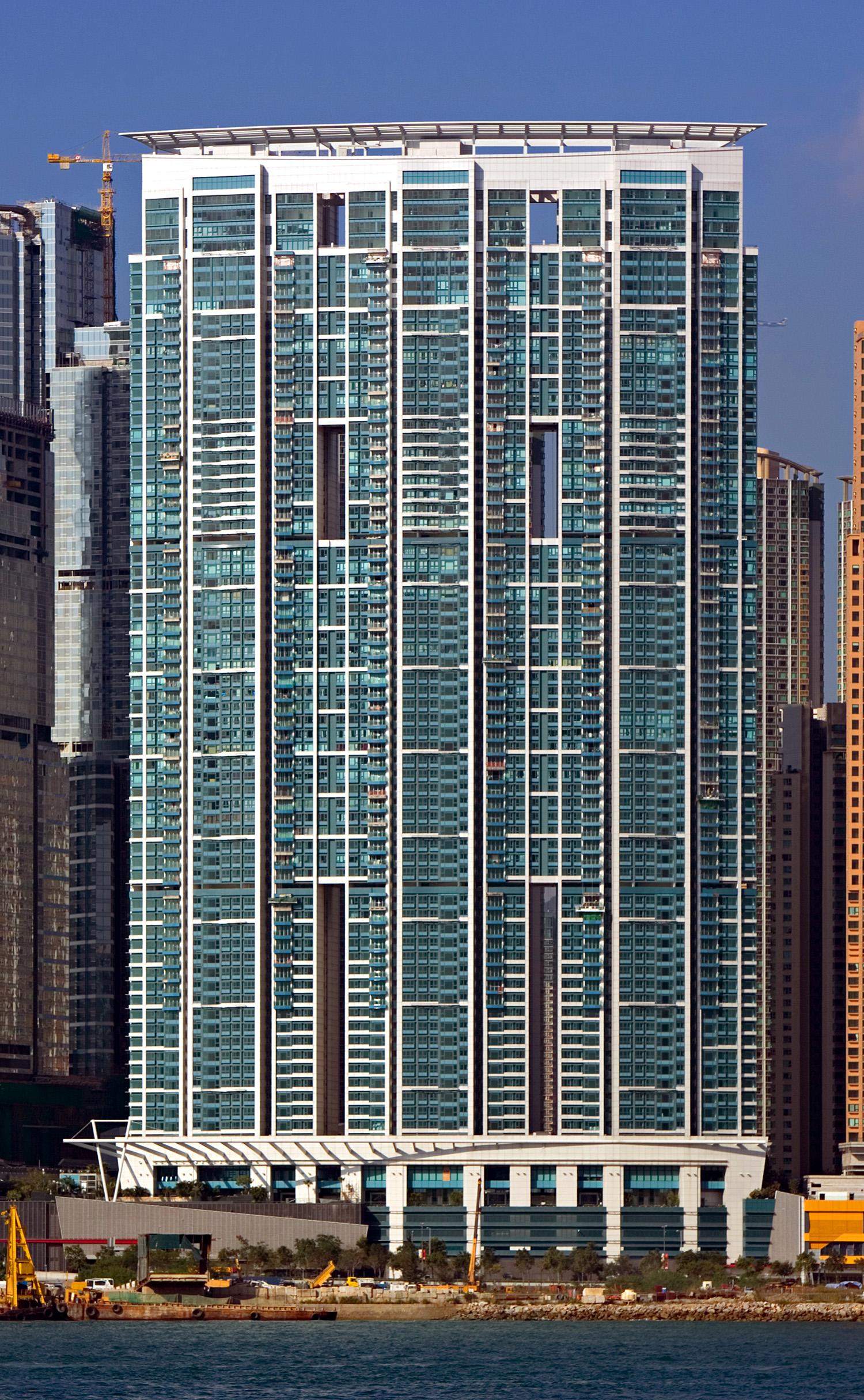 The Harbourside, Hong Kong - View from Hong Kong Island. © Mathias Beinling